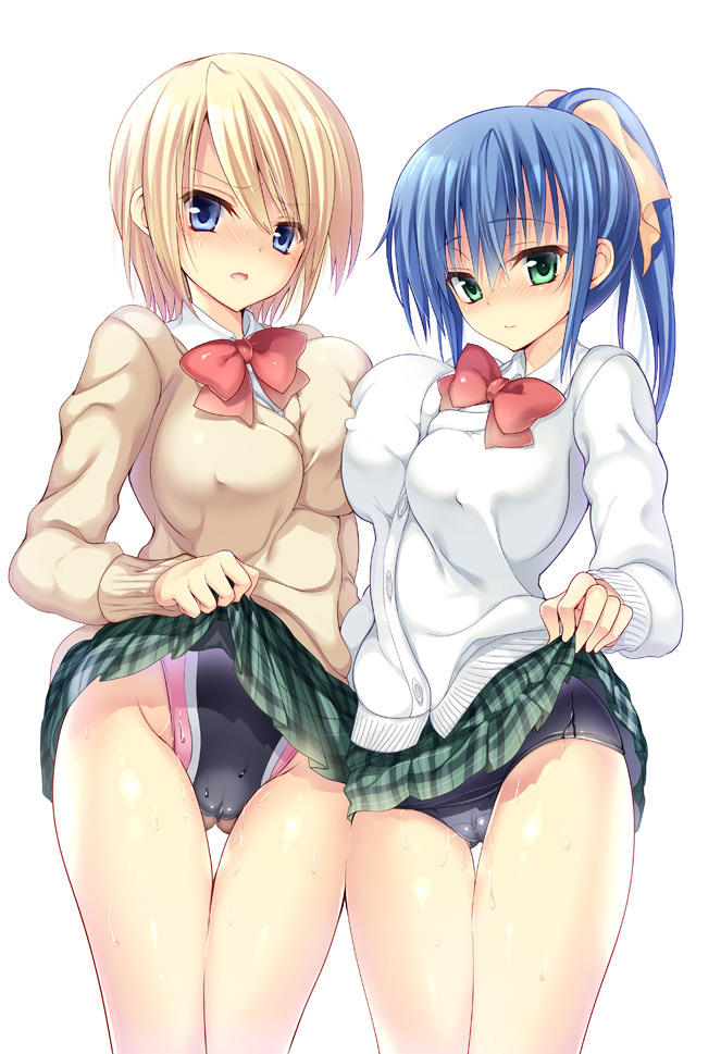ecchineta:  「スカートの中身」/「あみすけ」のイラスト [pixiv]