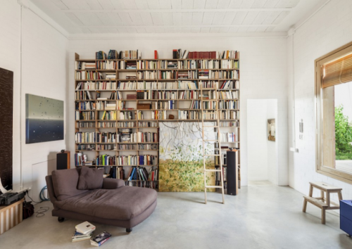 cjwho:  House 1101 by H Arquitectes | via In 2013, architects working at the Spanish agency H Arquitectes has built this family house located in Sant Cugat del Vallès, in Barcelona. The design works on matters, mixing concrete, red brick, old wood with