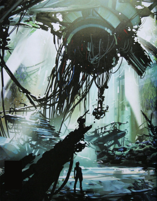 dreamexecutioner: Original Portal 2 concept art Copyright Jeremey Bennett and Randy Lundeen, artists