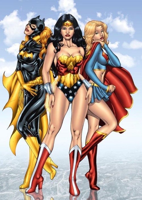 rulethirtymore:  The wonderful girls of DC Comics for my 100th post!