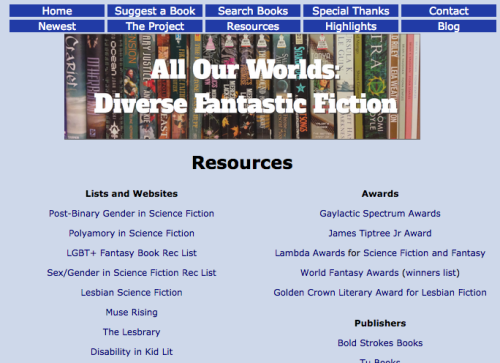 dragonsigma:The Site: All Our Worlds Here’s the project I’ve been working on: a searchab