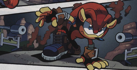 Sonic the Hedgehog 282 posts - EVERY pic of Mighty the Armadillo in Archie  comics