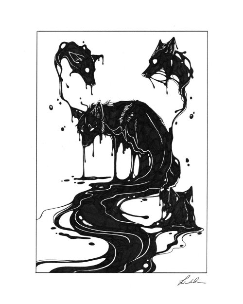 Inktober 2021 By Linda Qin