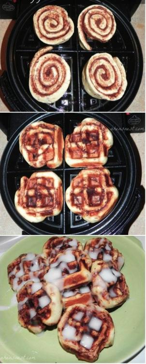lookitspoolboy:  putthatazztowork:  iraffiruse:  Waffle Maker things  I need to make all of these…  Waffels make life better