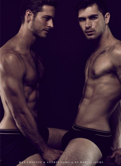 amazingmalenudity: Max Emerson and Andres Camilo