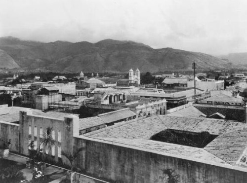 Panoramica de San Salvador, circa 1918.