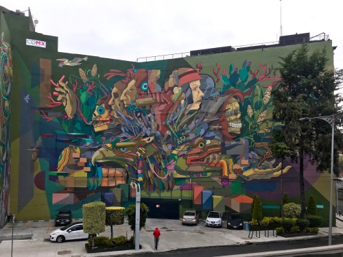 México: Cultura y sociedad que renace (Tríptico)Estas imágenes que son de mi más reciente mural que 