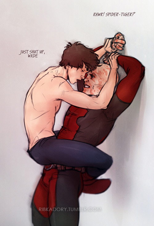 Hormones - Spideypool by ribkaDory