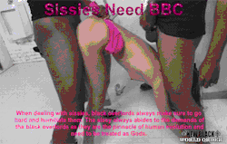 love-being-a-bareblacked-sissy:MMmmMmmm I can never really get enough, but it’s been sooo Looong since my last Breeding!