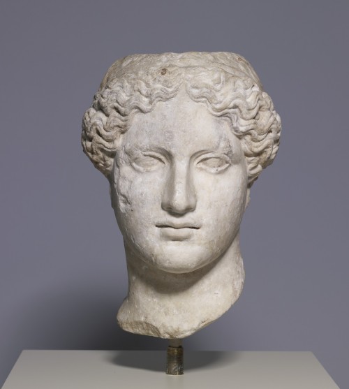 hismarmorealcalm:Head of a Goddess