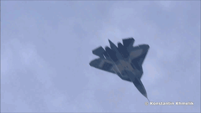theworldairforce:  PAK T50 Dancing Courtesy: Military Aviation