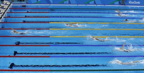 majris: August 7, 2016-Rio 2016 Olympic Games: Katie Ledecky dominates and breaks her own world reco