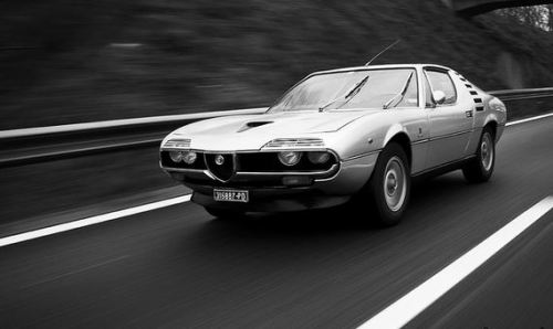 vintageclassiccars:Alfa Romeo Montreal, design Bertone.