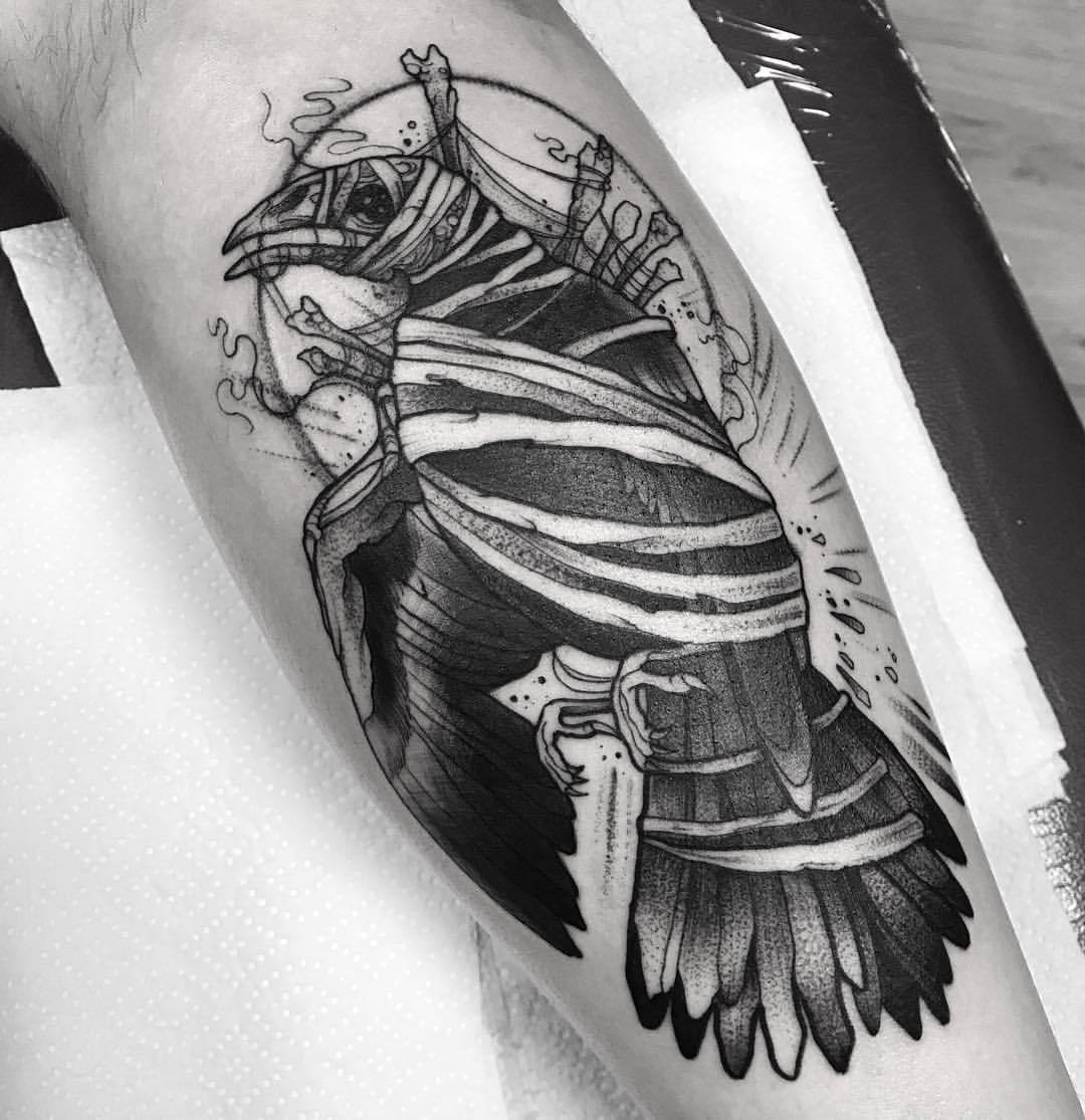 nickdevine:  ✖️mummified Raven✖️   Sponsored by ✖️ @egomachines ✖️