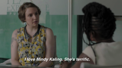 tvhousehusband:  See, we ALL love Mindy Kaling.