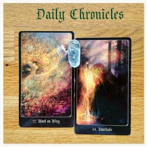 #dailychronicles for October 7th. You should expect to hear some news or receive a message today. Th