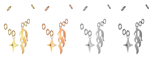 [mach] Fire Flame AccessoriesNew meshnecklace - 6 swatchesearring - 4 swatchesHQ compatibleDOWNLOAD