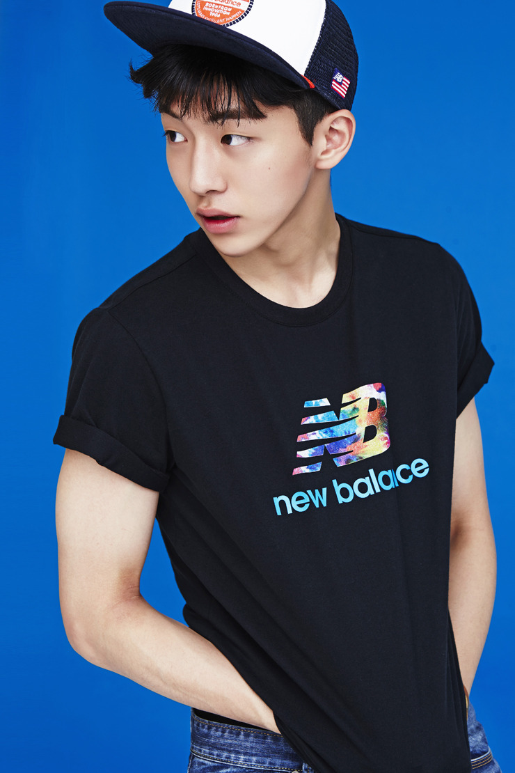 stardustmodel:  남주혁 Nam Joo Hyuk New Balance 2014 S/S Wild Flower Pack T-shirts