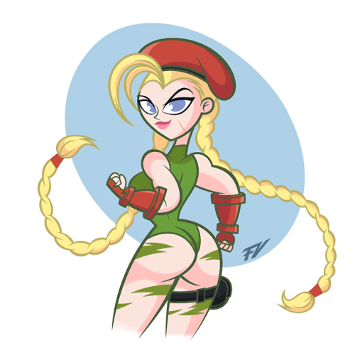 Cammy White(Street Fighters) Wanted to draw a picture of her for a long time. 