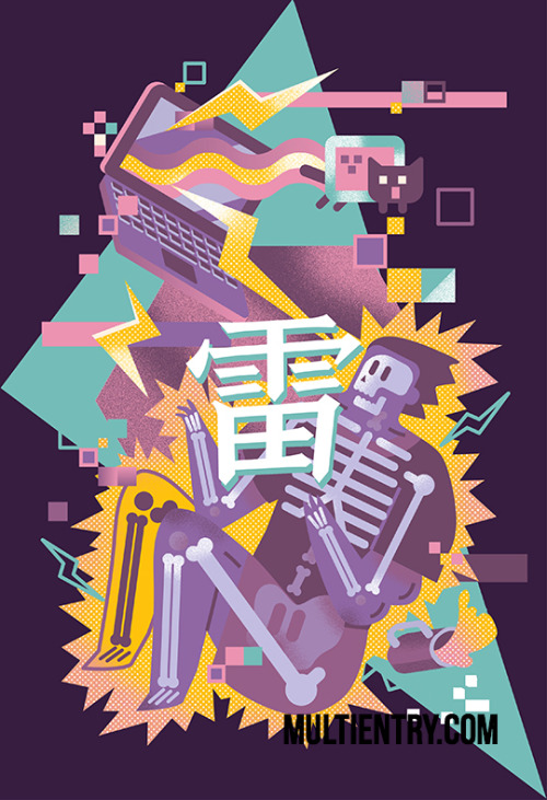 slangkas: 雷 - léiLiterally: thunderColloquially: to be shocked into speechlessnessThe Chinese 