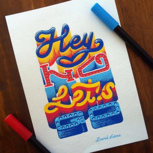 Lettering By @dsierra 