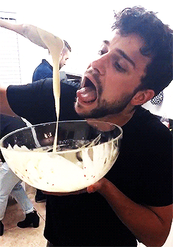 hipsteradjacent:  matt-daddaryo:  Jack Falahee on Snapchat. | 18 March 2016   But not actually.  Like I actually hate Chris Evans…but I do Hate Jack Falahee…