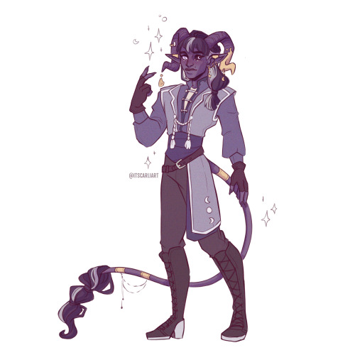  I’m having the chance to play with Omen’s uncle, Lesath, in a new campaign✨ He’s a sorcerer (lunar 