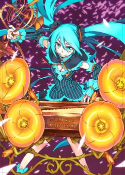 hatsune miku (alteil, alteil battle rpg, and vocaloid) drawn by haimura kiyotaka - Danbooru