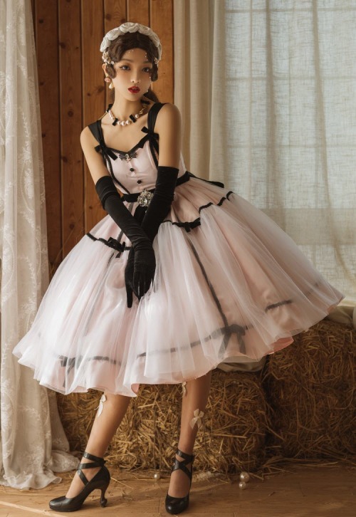 lolita-wardrobe:New Release: 【-Princess Tea Party-】 Lolita Jumper Dress◆ Shopping Link >>> 
