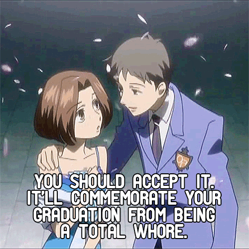 lieutenant-winters:quotes from the bloopers for the english dubbing of ouran high school host club [