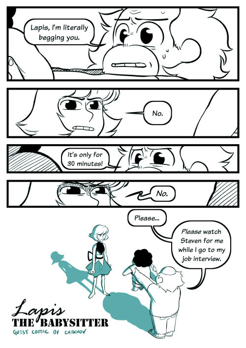 su-b-sides:Steven Universe: B-Sides Guest Feature: Lapis the Babysitter by @thechekhovYou can check 