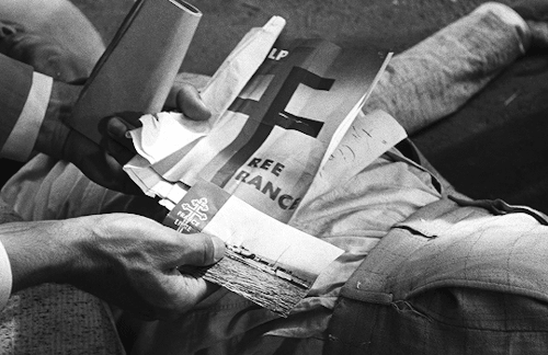 filmgifs:I love you so much. And I hate this war so much. Oh, it’s a crazy world.Casablanca (1942) d