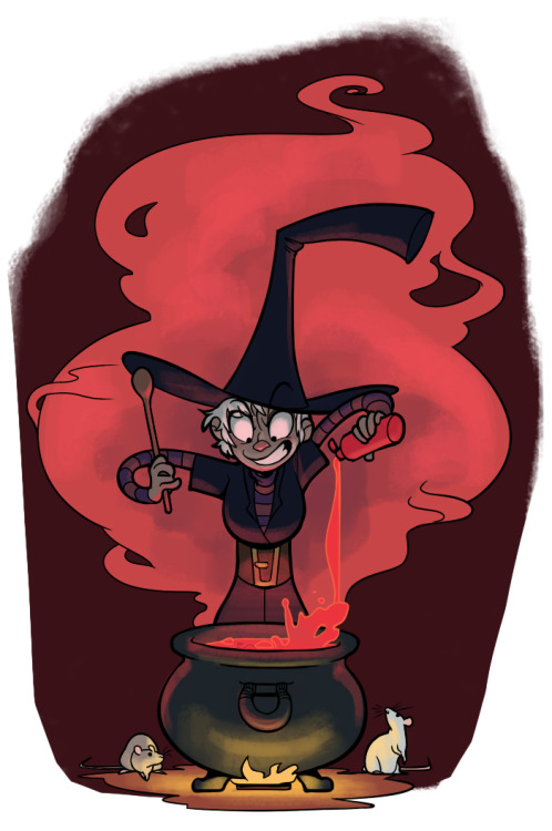 Jumping on the Witchsona bandwagon! I think I would be a cooking witch :D