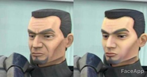 showmetheclones:captainrexsbiggesthoe:deepseacritter:raemanzu:Youngifying the clones on Faceapp is b