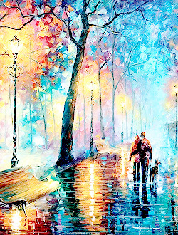 ART HISTORY MEME | [6/8] Artists; Leonid Afremov 