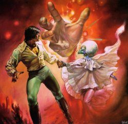 myriac:  boris vallejo   mortal gods, 1980 