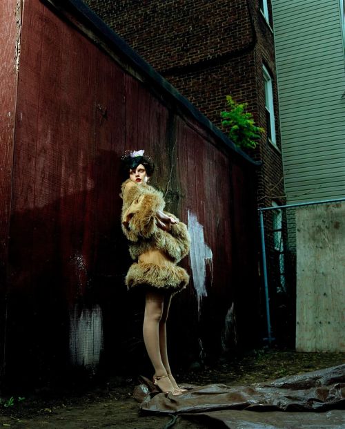 Melancholy Baby Vogue Italia July 2003Model: Jessica StamPhotographer: Steven MeiselFashion Editor: 