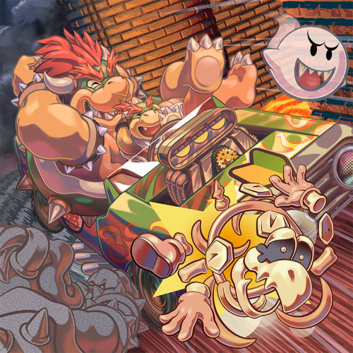 latanieredecyberwolf:  Bowser Concept  by Masa Bowser 