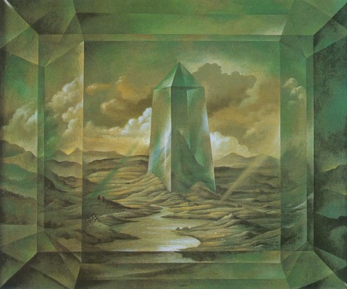 Henryk Waniek Interior Of The Emerald (oil On Canvas, 1988)