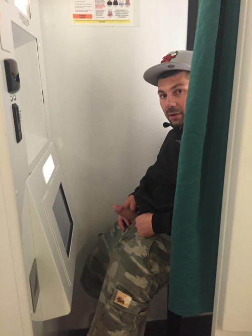 trainersandkits:  Was trying to take pics of me Cock