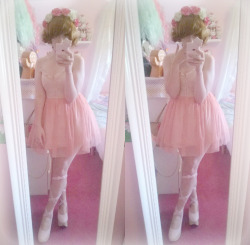 dollribbons:  OOTD. Flower Ballerina. The