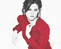 imprintedbytwilight:  Kristen+red 