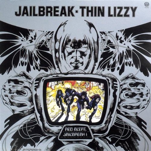 vinylandcocktails:  Thin Lizzy - ‘Jailbreak’ + 6-Pack Miller High Life Tallboys