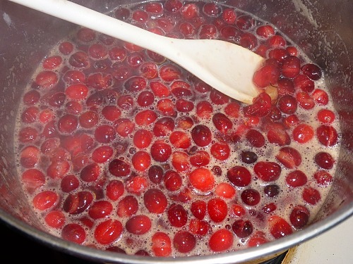 Orange Zested Cranberry Sauce