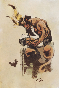 xombiedirge:  Hellboy by Eduardo Francisco &amp; Mike Spicer