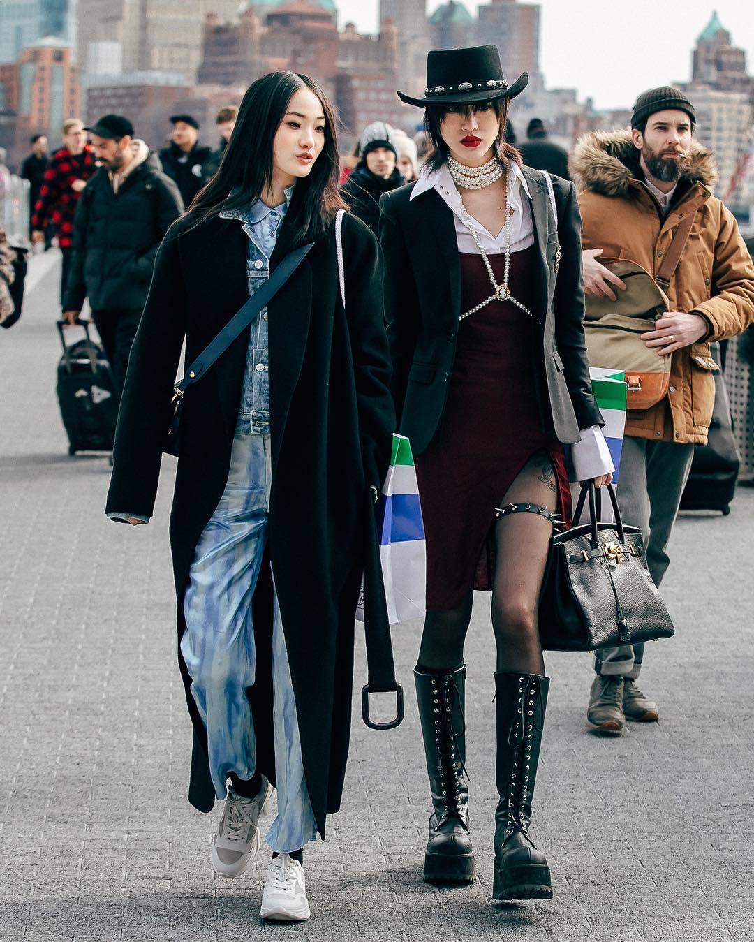 Black-is-no-colour — Street Style; Sora Choi during Milan Fashion