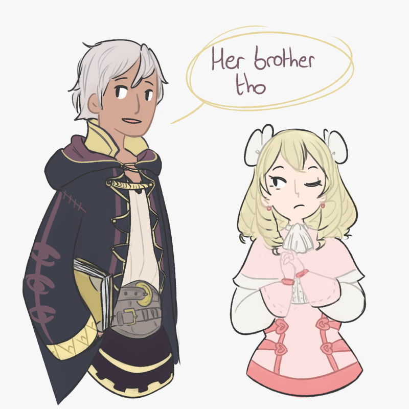 gis-ka:  I married my male unit to Maribelle, they understand each other 