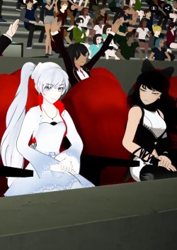 Hey Dash, I noticed something very interesting in the latest episode. Can you guess where those eyes are looking? &gt;\\&lt;blake first u blush at sun, then u checkin out weiss??? you useless bisexual