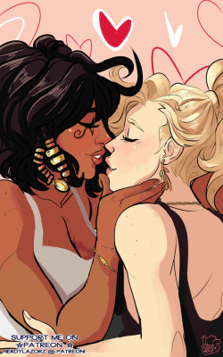 nerdylazorz: It’s been too long since I’ve drawn some Pharmercy   Patreon| Facebook|Twitter|Etsy|    