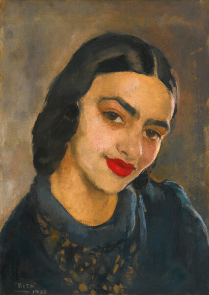 ec-phrasis:Amrita Sher-Gil, Untitled (Self-Portrait), 1933